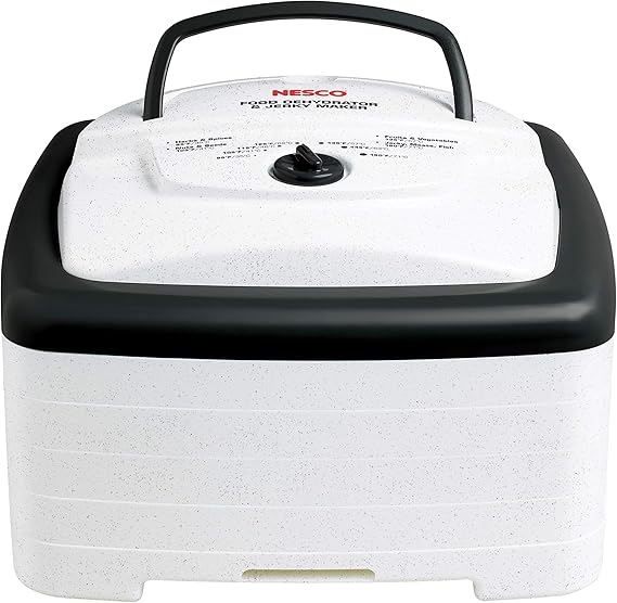 NESCO FD-80A Square Shaped Food Dehydrator for Healthy Snacks