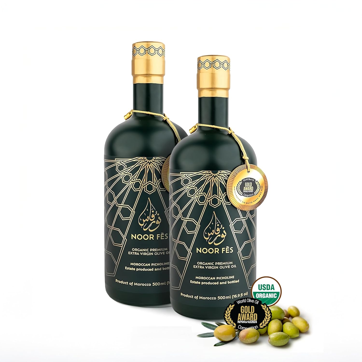 Premium Extra Virgin Olive Oil from Morocco - NOOR FES Quality