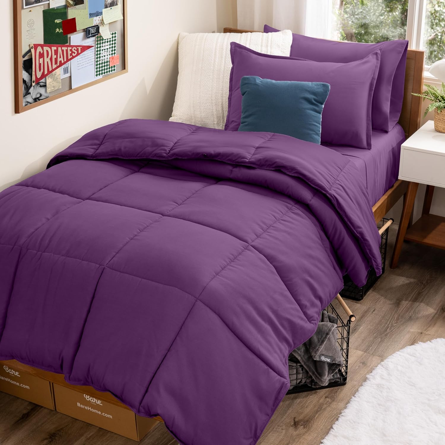 Bare Home Bed-in-A-Bag 5 Piece Comforter & Sheet Set Review