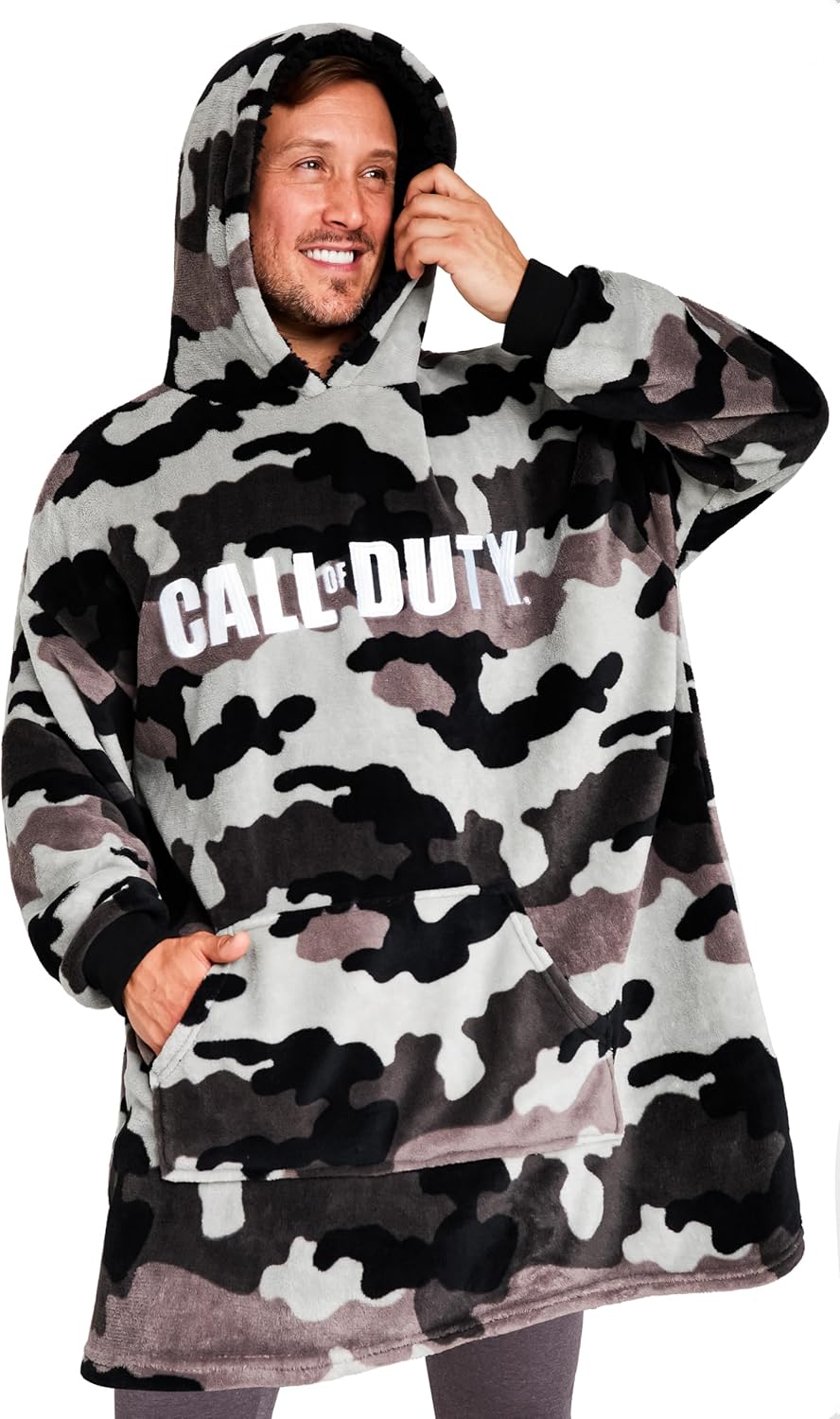 Cozy Gamer Sherpa Hoodie - Call of Duty