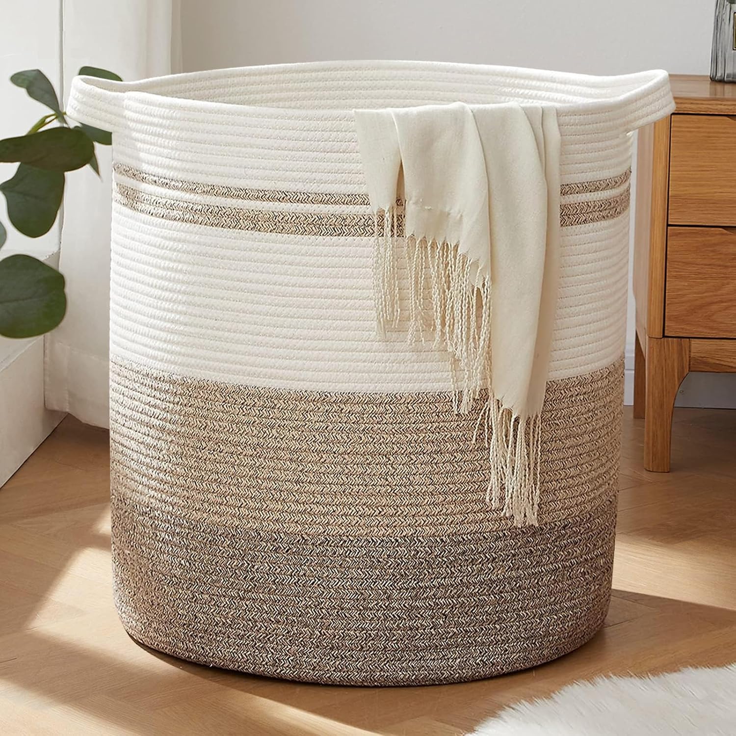 Natural Handmade Laundry Hamper for Safe and Stylish Storage