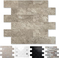 Peel and Stick Tile Backsplash 12in x 12in 10-Pack - Brownish Stone