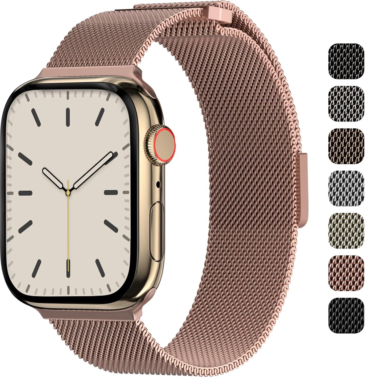 SWITCHEASY Mesh Magnetic Apple Watch Band for Series 10 and More