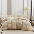 ECOCOTT Duvet Cover Twin Size - Linen Feel Washed Cotton