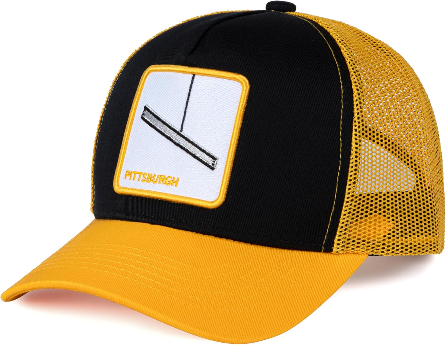 Football Fan Patch Trucker Hat - Netted Snapback Baseball Cap