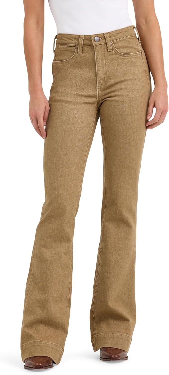 Wrangler Women's Retro High Rise Bootcut Trouser Jeans Review