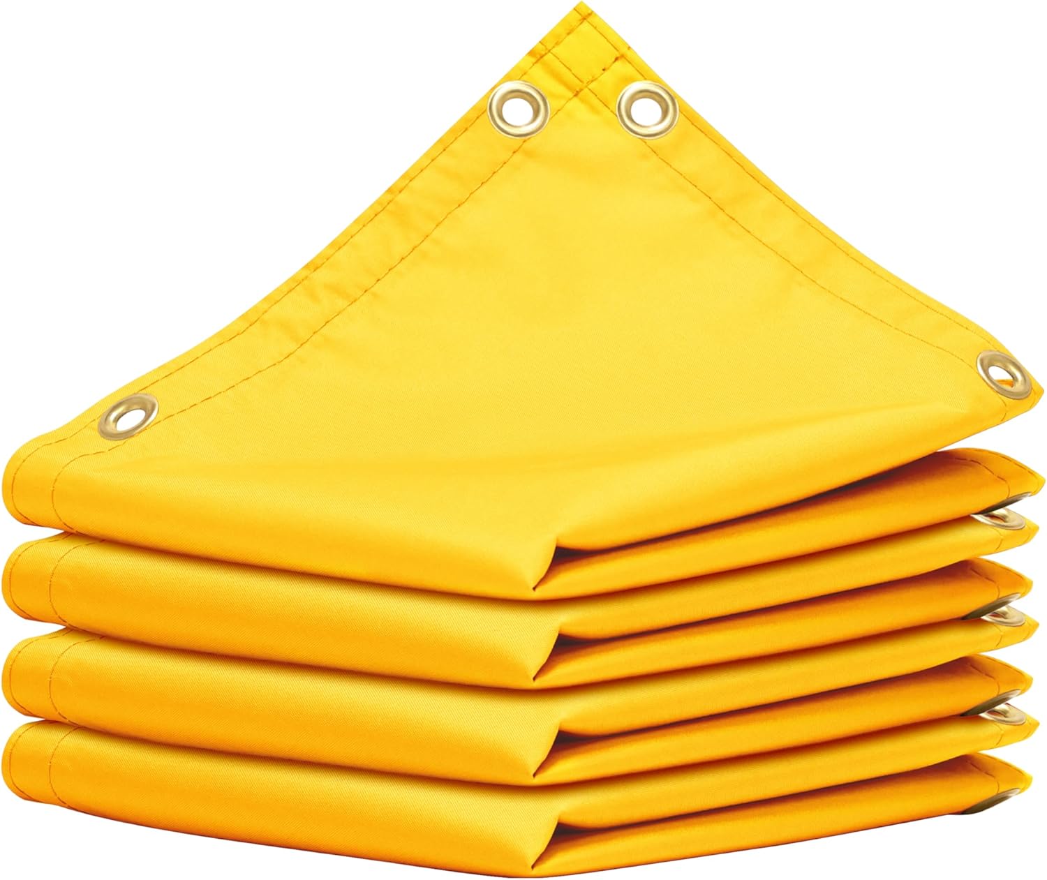 9ft x 18ft Yellow Waterproof Shade Cloth for Pets and Greenhouses