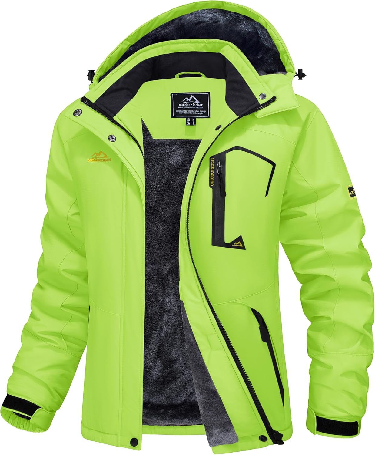 MAGCOMSEN Womens Ski Jacket Waterproof Insulated Winter Coat