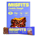 Misfits Vegan Protein Bars Cookie Dough - Low Sugar, High Fiber