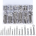 608 Pcs Hex Screw and Nut Set Metric Bolts and Nuts - Heavy Duty Kit