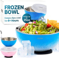 Vora 35oz Dip Chiller Bowl with Lid - Keeps Dips Cold for Hours