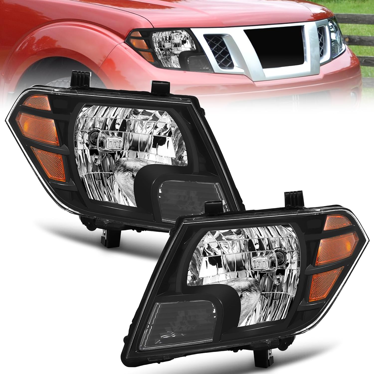 ELH Headlight Assembly for 2009-2021 Nissan Frontier Sedan