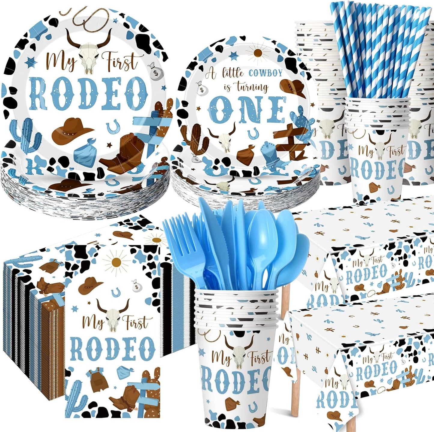 452 Pcs First Rodeo Decorations for a Memorable Cowboy Party