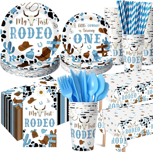 452 Pcs First Rodeo Decorations for a Memorable Cowboy Party