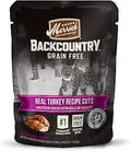 Merrick Backcountry Grain Free Turkey Wet Cat Food Pouches - 24 Pack