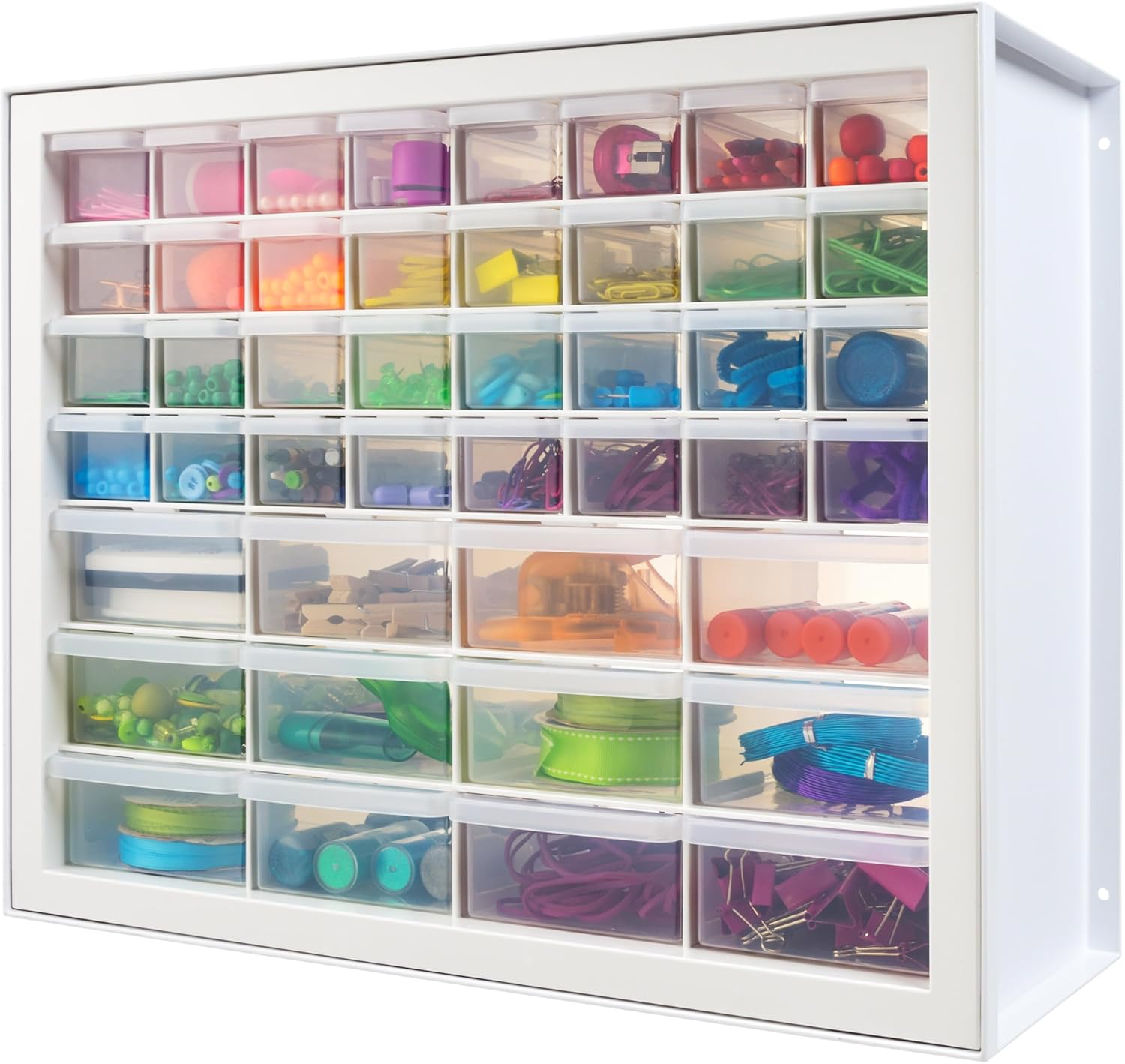 IRIS USA Screw Tool Organizer for Small Parts Storage Solutions