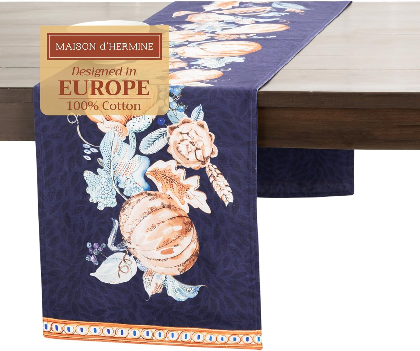 Maison d'Hermine Table Runner 108 inches Long for Home Decor