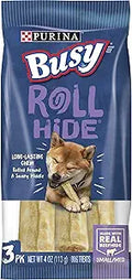 Purina Busy Rollhide Small/Medium Breed Dog Bones - Long-Lasting Chew