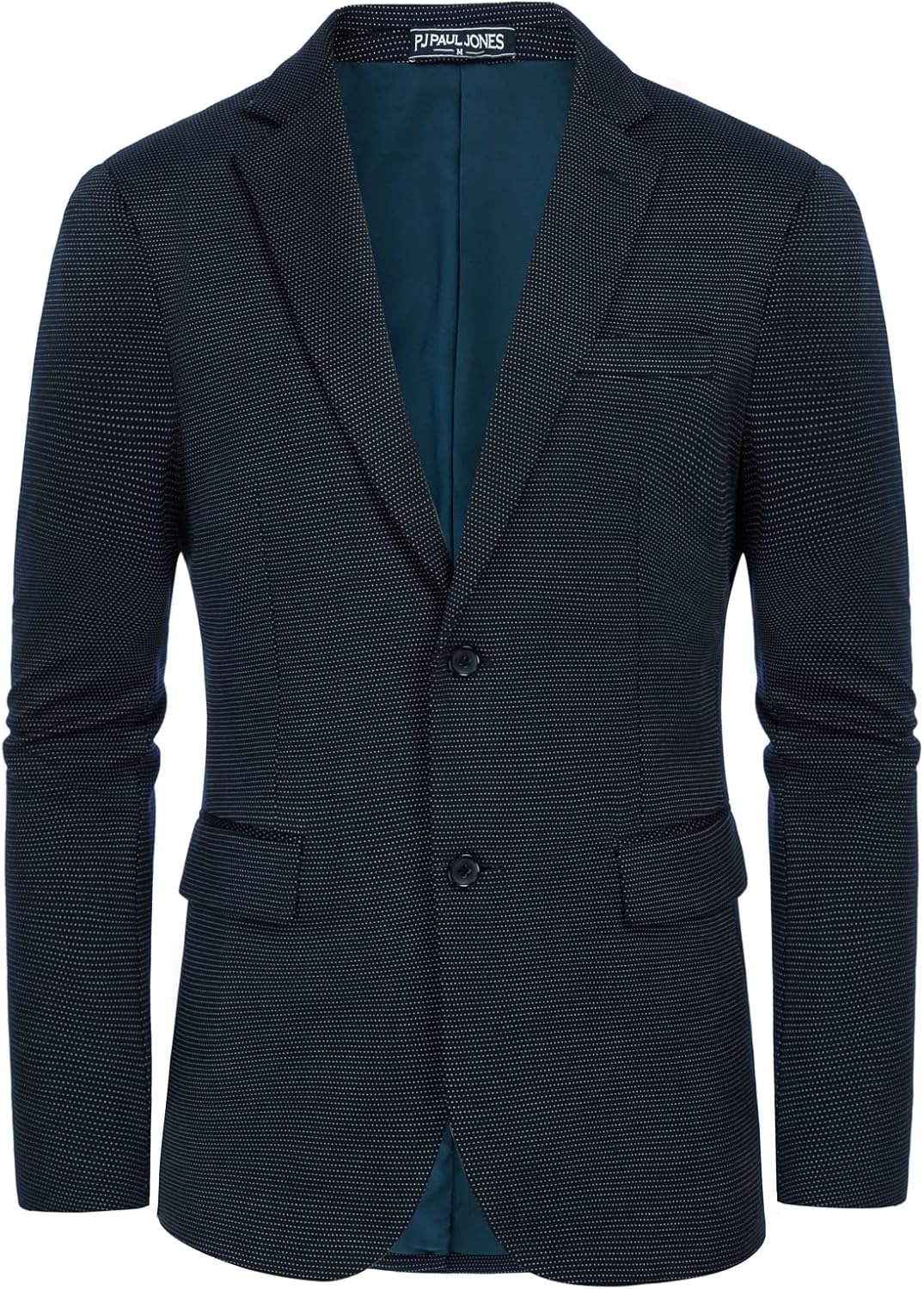 Lightweight Casual Herringbone Blazer Jacket for Men