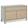 Namesake Eloise 7-Drawer Baby Dresser - Assembled French Sage