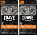 CRAVE Grain Free High Protein Adult Dry Dog Food 4 lb - Chicken