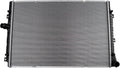 TRQ Radiator Assembly Aluminum Core Compatible with 14-19 Volkswagen