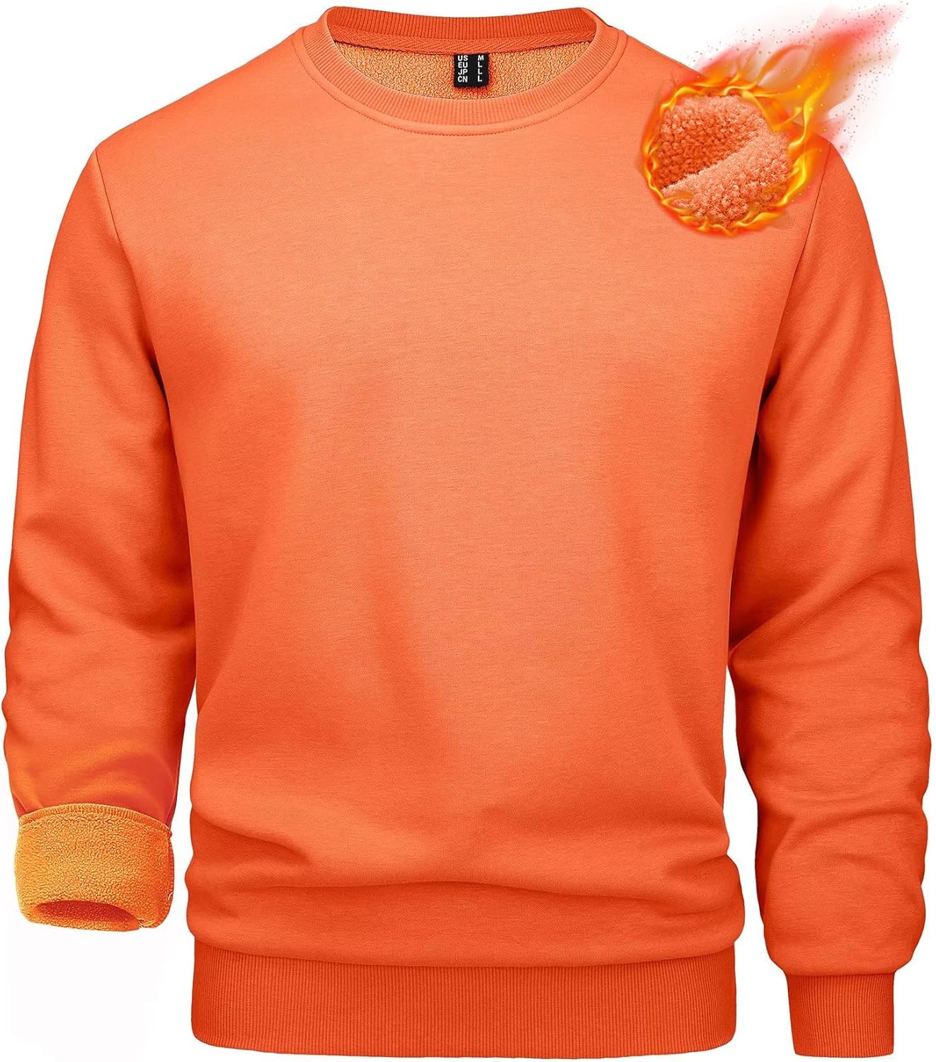 MAGCOMSEN Men's Crewneck Sweatshirt for Casual Warmth and Comfort