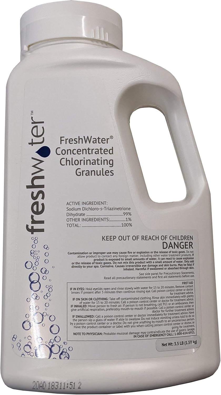 Hot Spring Concentrated Chlorinating Granules for Freshwater Pools