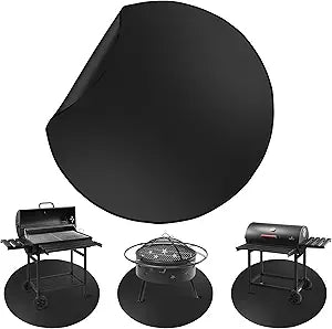 Fire Pit Mat - 48 Inch Round Fireproof Mats for Outdoor Use