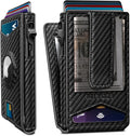 Airtag Wallet for Men with Money Clip - Slim RFID Blocking Design