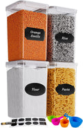 Chef's Path Extra Large Airtight Food Storage Containers - Set of 4