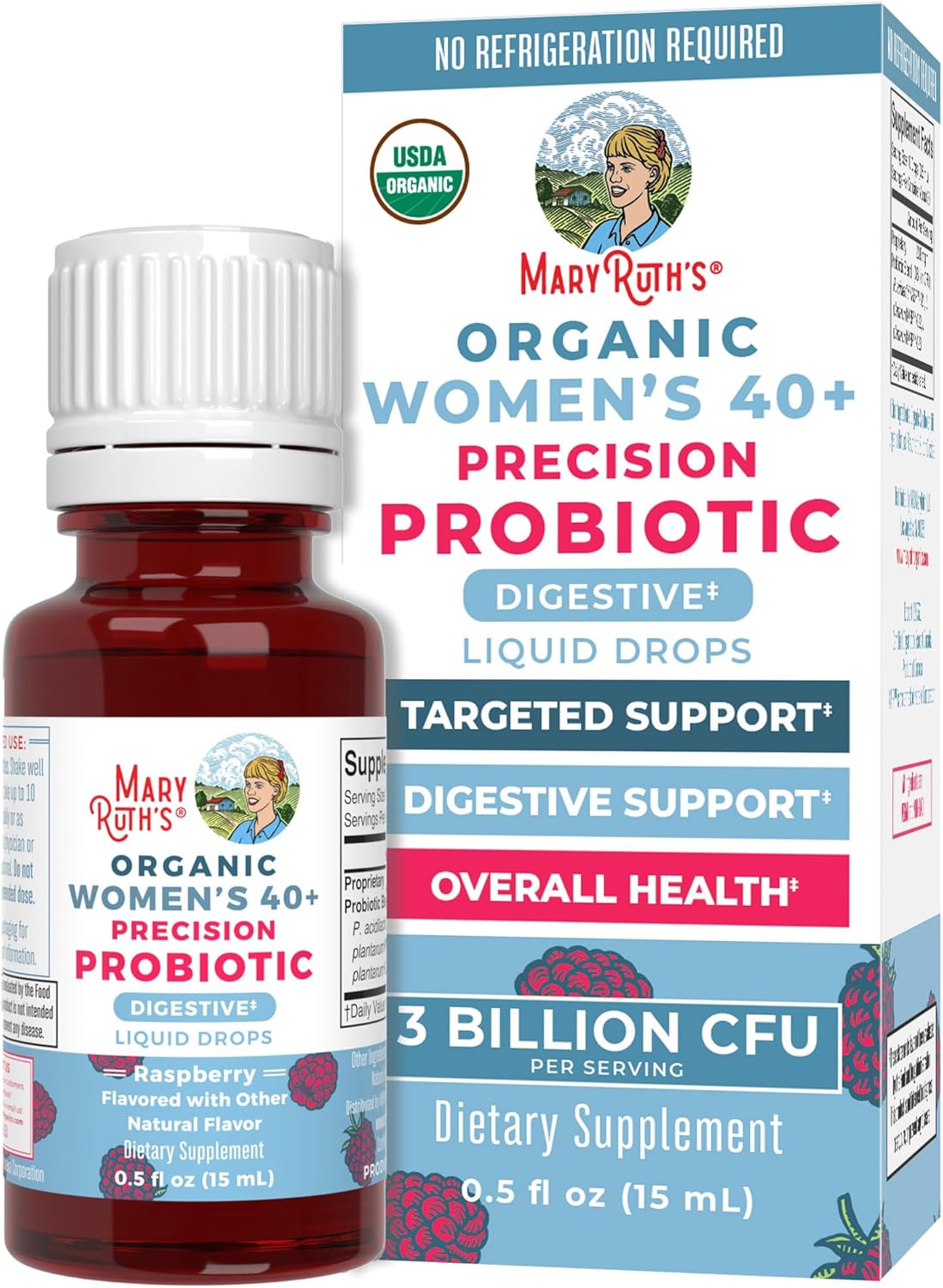Probiotic Liquid Drops for Women 40+ | Digestive Health Support