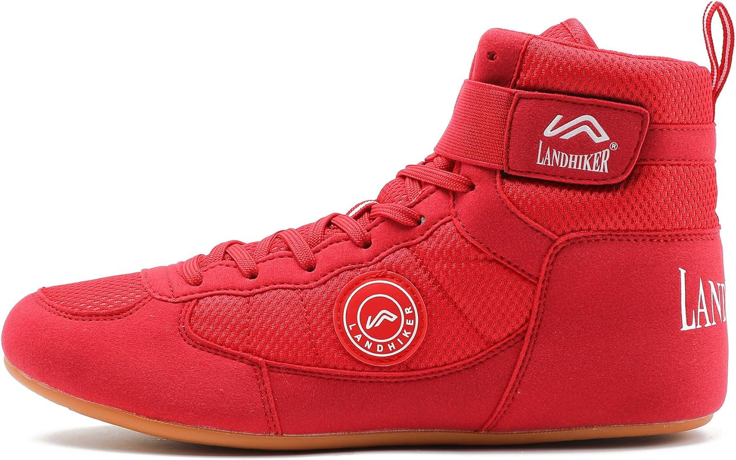 HIKLDK Wrestling Shoes for Men - High Top Boxing Footwear