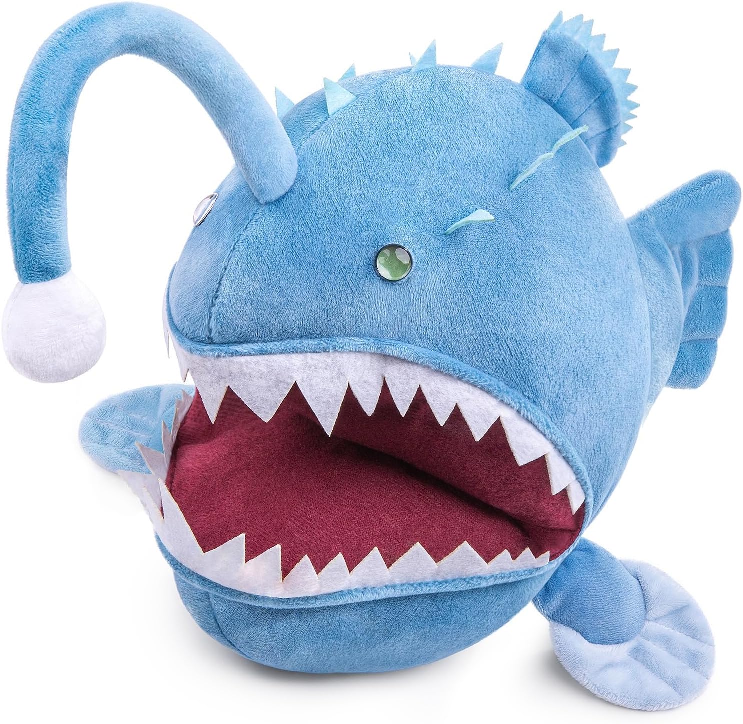Blue Anglerfish Plush: Perfect Kids Gift!