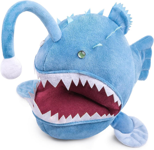 Blue Anglerfish Plush: Perfect Kids Gift!