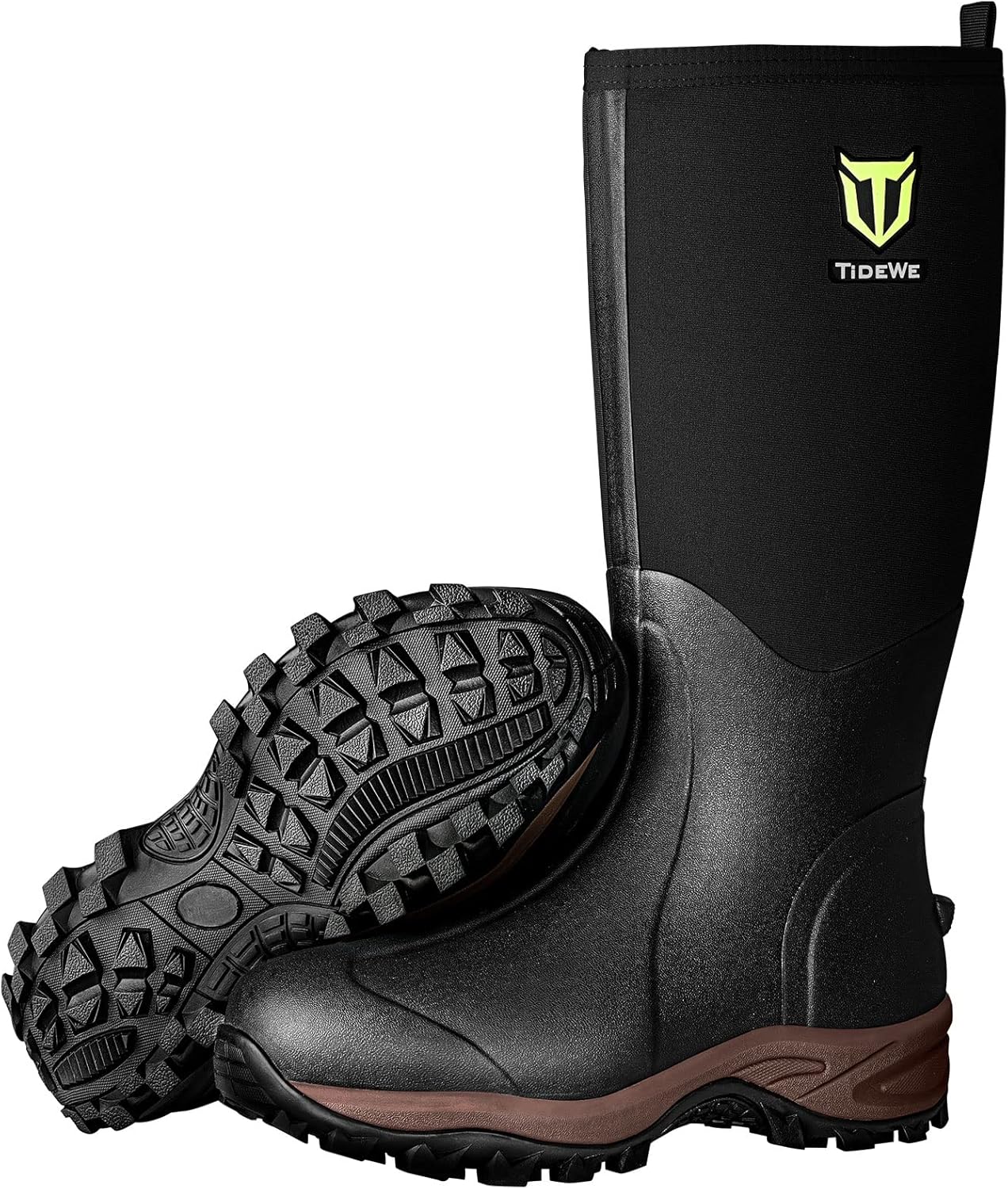 TIDEWE Waterproof Neoprene Boots for Men and Women, Sturdy Design