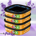 Jumbo Square Refill Bags 4 Pack for Pet Genie Pails - Lasts Up to 16