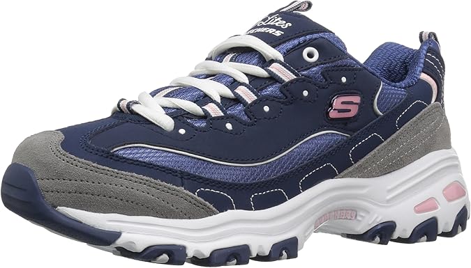 Skechers Women's D'Lites Memory Foam Lace-up Sneaker Review