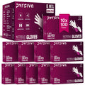 6Mil Black Nitrile Disposable Medical Exam Gloves - Heavy Duty