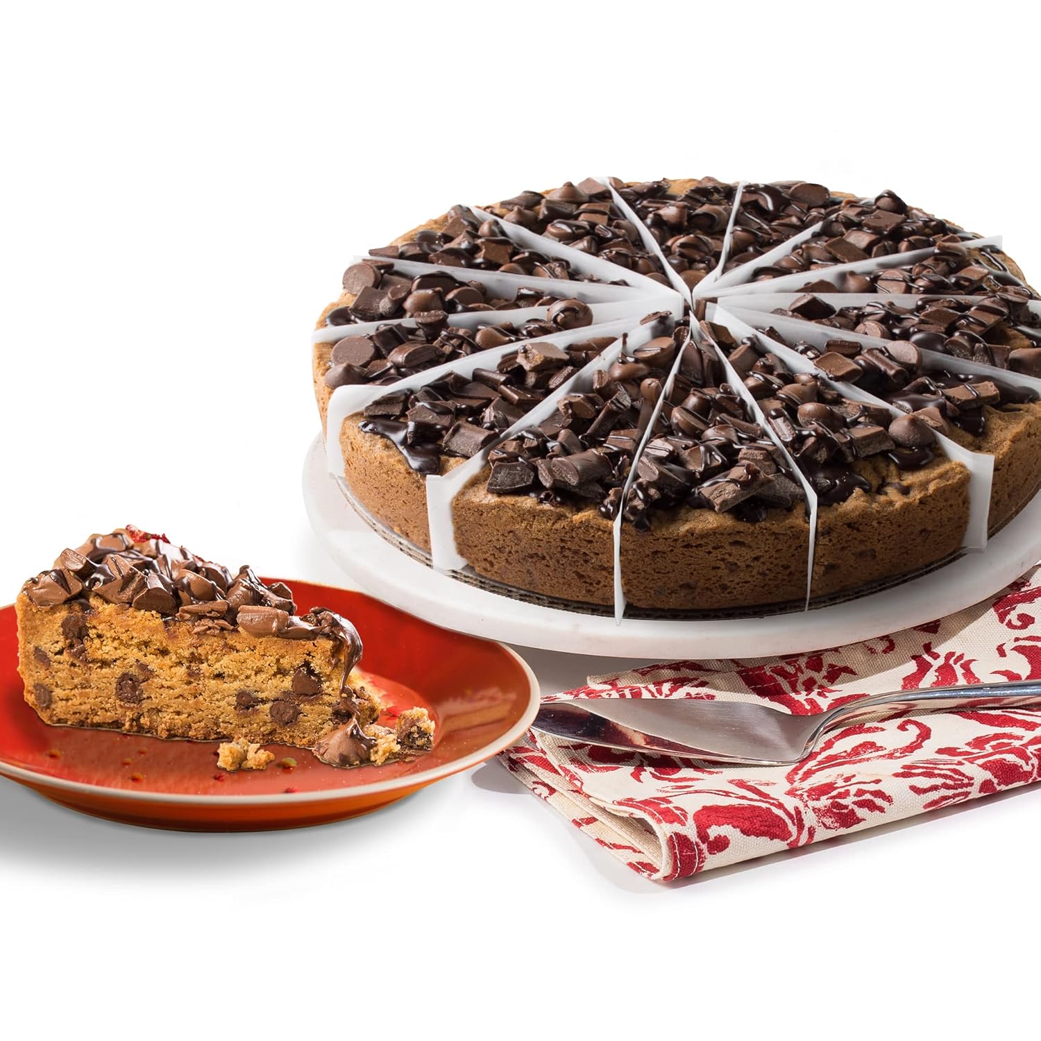 Chocolate Chip Deep Dish Cookie Pie - Gourmet Dessert Treat