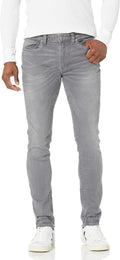 Buffalo David Bitton Men's Skinny MAX Jeans Light Medium Indigo - Moto