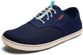 Nohea Moku Men Boat Shoes - Breathable No-Tie Mesh Comfort