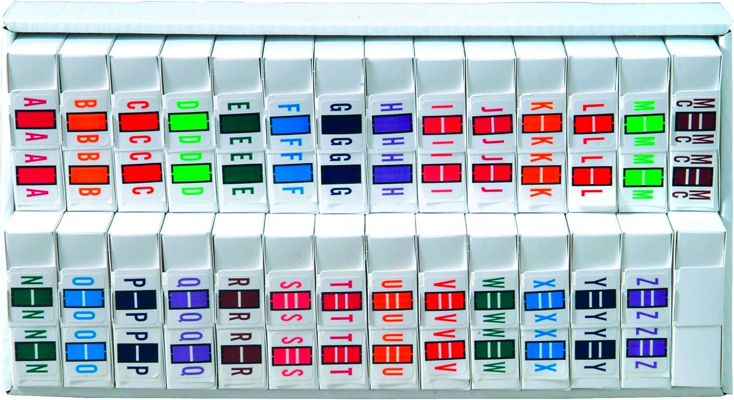 Doctor Stuff File Folder Labels A-Z Plus Mc with Tray Set