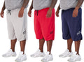 Big & Tall 3-Pack Dry Fit Active Shorts for Men - Roomy 3X-5X