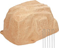 Sunnydaze 14 in Polyresin Faux Landscape Rock Cover - Sand