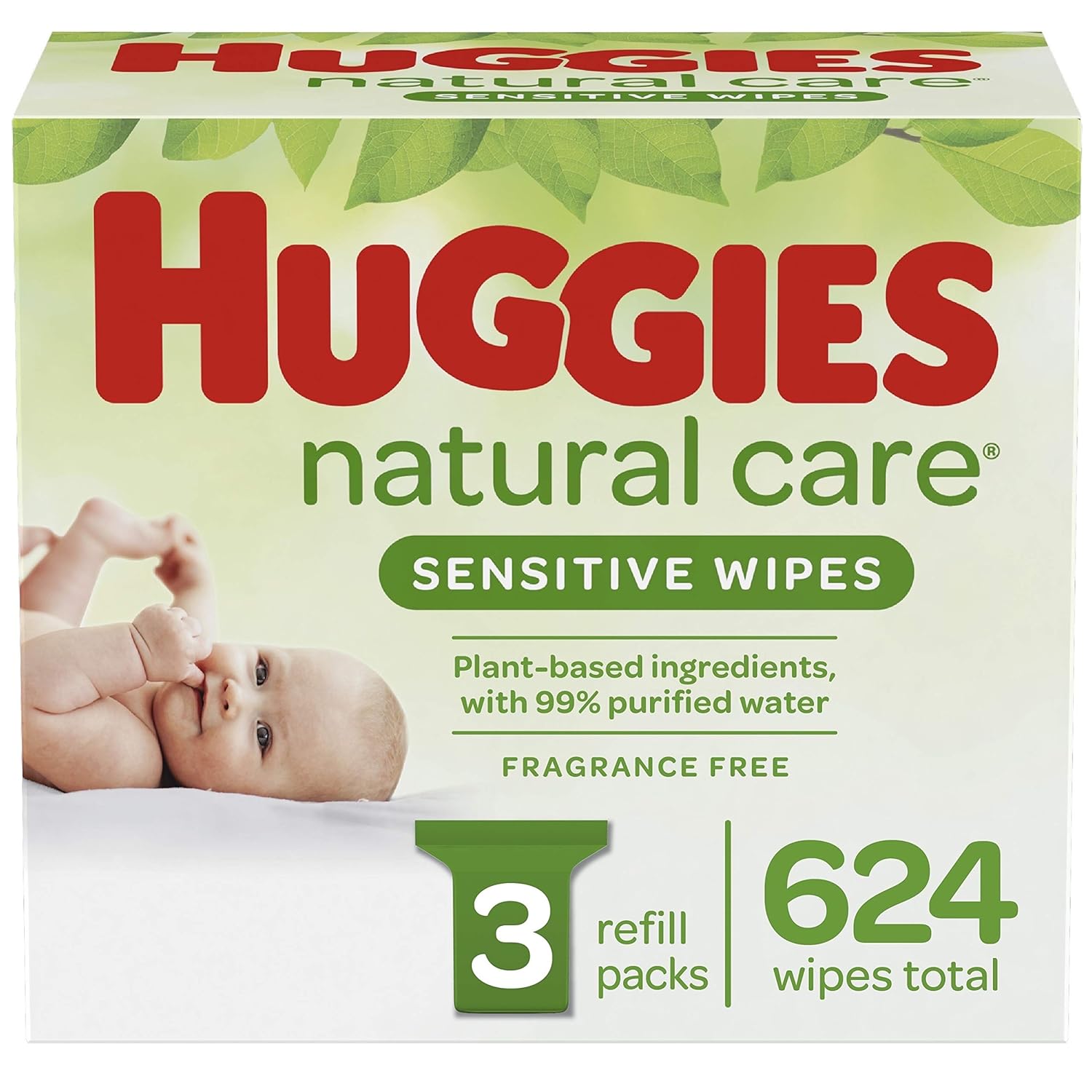 Sensitive Skin Care: Huggies Baby Wipes, Unscented