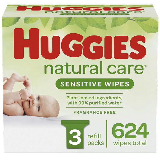 Sensitive Skin Care: Huggies Baby Wipes, Unscented