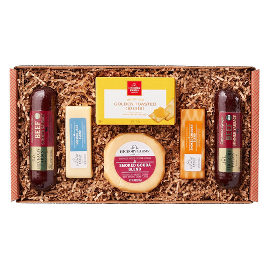 Hickory Farms Signature Beef Meat and Cheese Gift Basket Review