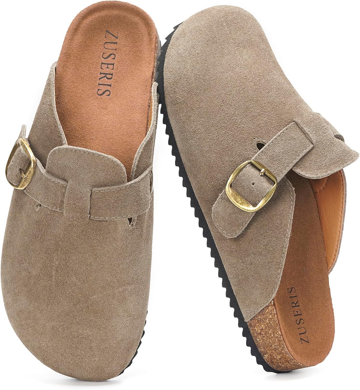 Comfortable Suede Clogs with Arch Support for All Occasions