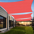 Sun Shade Sail 7ftx13ft Curved Edge Outdoor Canopy - Cool UV
